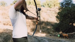 Bow hunter caught stalking deer in a national park