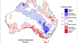What's been stopping the rain in the south?