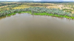 Marshmere's ponded area ensures permanent stock water, grazing resource