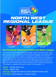 North West Regional League Tennis - Coloured Ball Comp