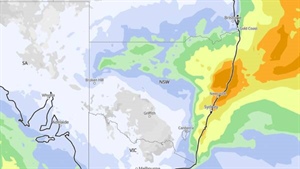 Drenching for eastern NSW and south west WA with more on the horizon