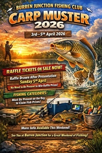 Burren Junction Carp Muster Raffle
