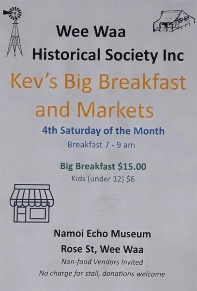 Kev's Big Breakfast and Markets