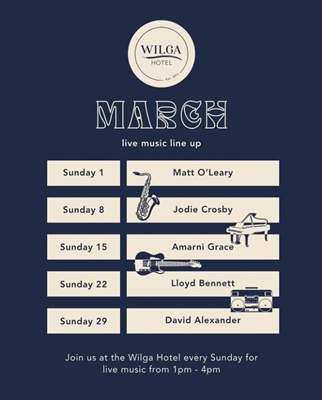 Whats On at the Wilga