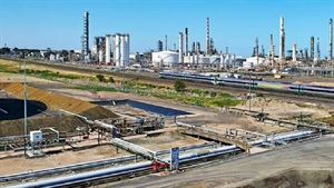Fire breaks out at Victorian oil refinery, one of only two in the nation