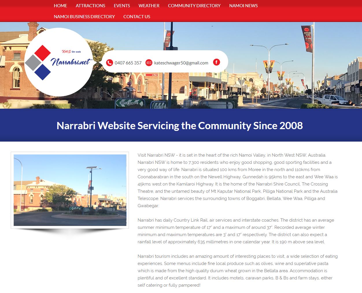 Narrabri Website